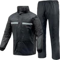 KIT GIACCA E PANTALONE TG M ANTIPIOGGIA NERO SEPIO