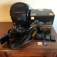 Macchina fotografica nikon D5200 8-55 VR II KIT