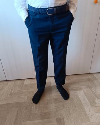 Pantaloni Blu Uomo