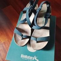 Sandali infradito neri BioNatura, misura 36