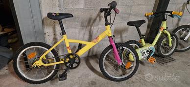 bici bimba ruote 16'