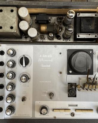 Mixer anni 60 con eco a nastro / Davoli Echo Music