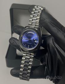 Seiko Mod Day-Date Blu Baguette Edition