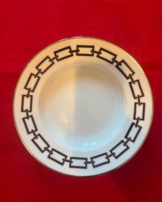 Ginori catene Gio Ponti piatto fondo zaffiro