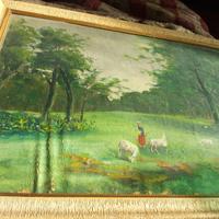 quadro olio su tavola