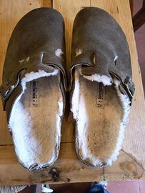 ciabatte Birkenstock, usate pochissimo ,numero45