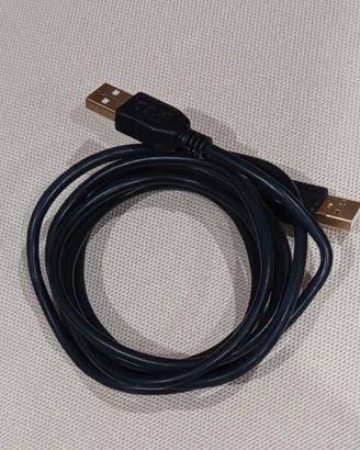 Cavo USB 2.0 maschio-maschio 180 cm.