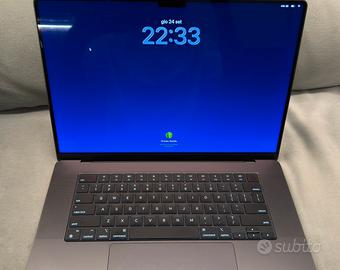 Macbook Pro M4 Max 16 pollici 36gb RAM