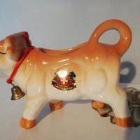 Lattiera Vintage. Mucca. 