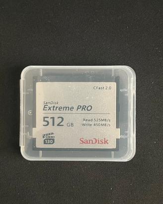 CFast 2.0 512GB Sandisk