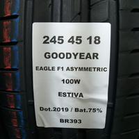 2 GOMME 245 45 18 GOODYEAR BR393