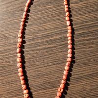 Collana vintage in corallo rosso