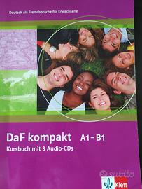 Daf Kompakt A1-B1 Klett, + CD,  libro università