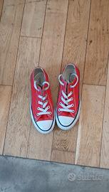 Converse rosse taglia 36