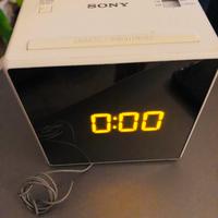 Sony Digicube radio sveglia vintage 80