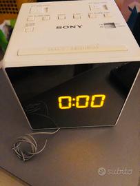 Sony Digicube radio sveglia vintage 80