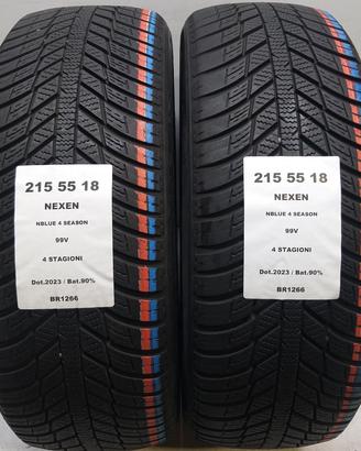 2 GOMME 215 55 18 NEXEN BR1266