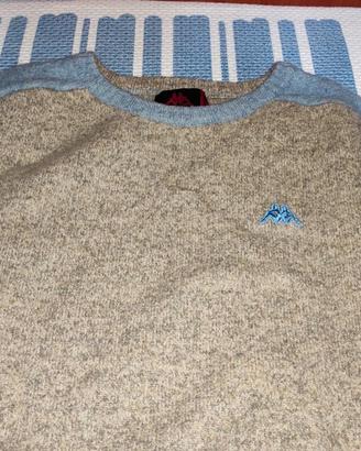 Maglione Kappa azzurro/grigio