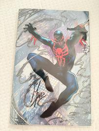 Ultimate Spider Man variant Checchetto autografato