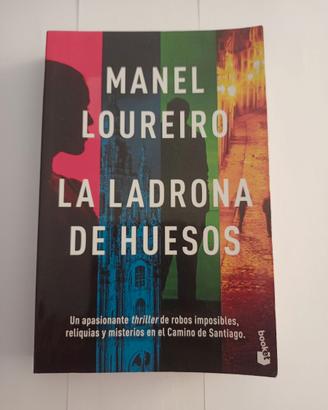 LIBRO SPAGNOLO-LA LADRONA DE HUESOS-M.LOUREIRO-'23