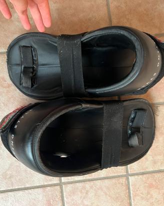 protezioni per piedi da boxe