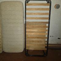 rete a doghe singola piu' materasso 20 cm