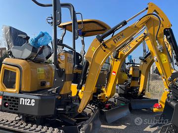 Mini escavatori a partire da 5900 euro