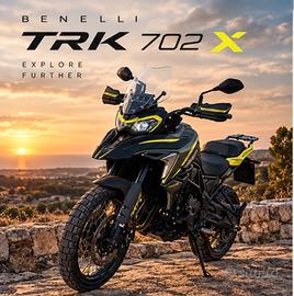 Benelli TRK 702 X 2025 - 3.800 km - Pari al nuovo
