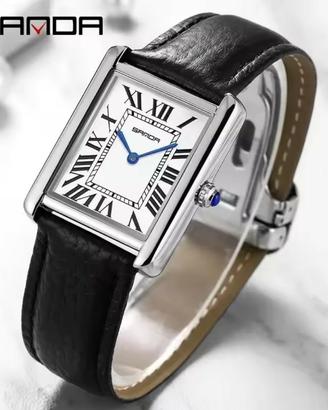 Orologio Sanda stile cartier tank - diversi colori