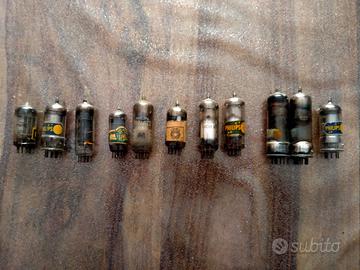 vecchie valvole per radio