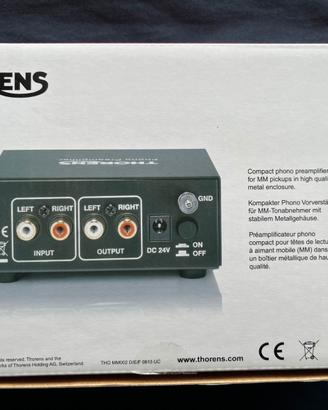 THORENS MM 002   PREAMPLIFICATORE  PHONO