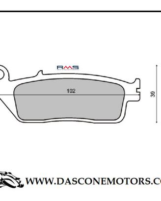 Pastiglie freno anteriori KAWASAKI Z750 2007 2012 