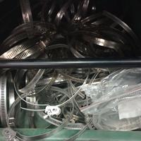 Morsetto fascetta acciaio