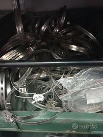 Morsetto fascetta acciaio