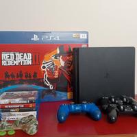 PlayStation 4 Slim 1Tb  + 5 giochi 