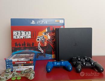 PlayStation 4 Slim 1Tb  + 5 giochi 