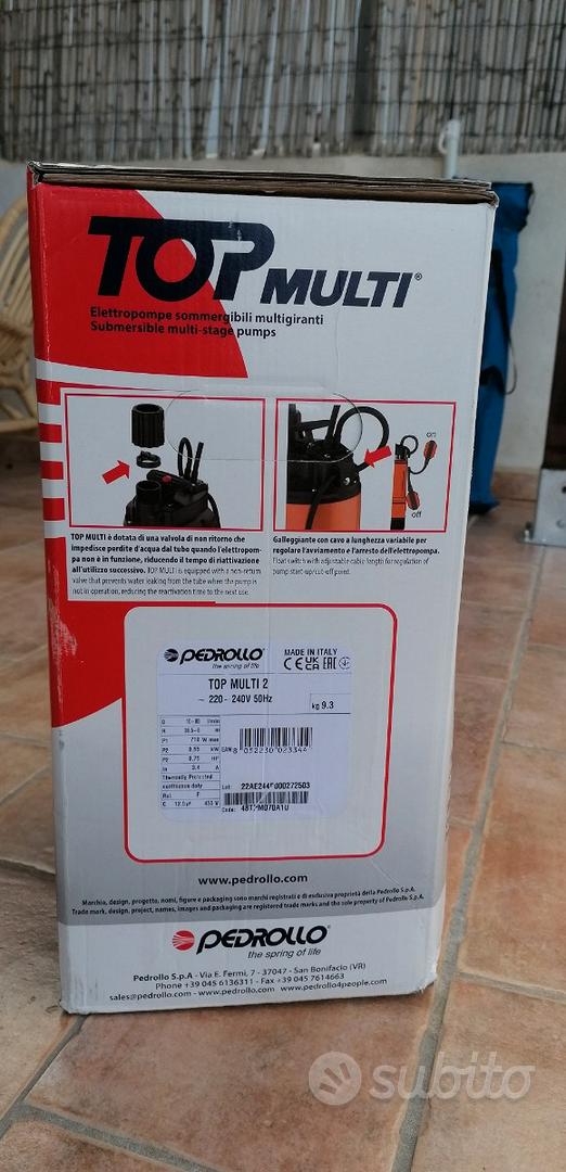 Pompa sommersa 12v 220watt - Giardino e Fai da te In vendita a Sud Sardegna