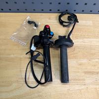 Comando Gas Alpha racing e originale Bmw S1000RR