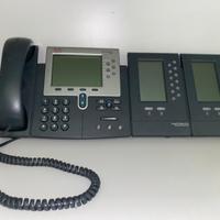 Operatore telefonico IP Cisco 7962 con modulo