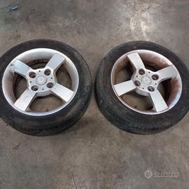 Cerchi lega 15 Smart Forfour 2004 senza gomme