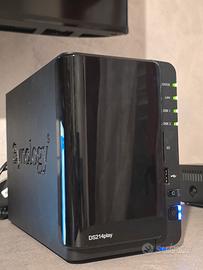 NAS Synology DS214play + 2 HDD Western Digital 2tb