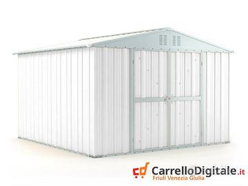 Box struttura lamiera Acciaio 327x307cm bianco