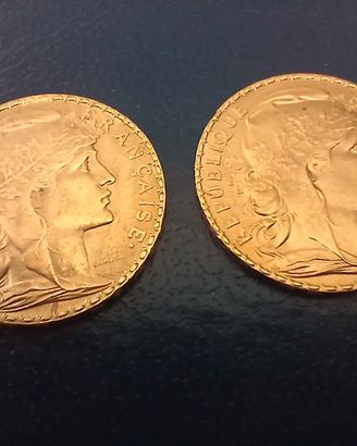 MONETA IN ORO MARENGO FRANCESE