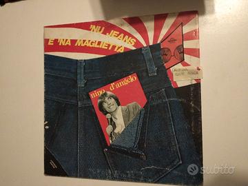 Vinile 33 giri nino D'Angelo 'nu jeans e 'na magli