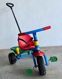 Triciclo Berchet con Asta Direzionale e Cintura