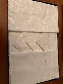 Tovaglia 12 posti misto seta