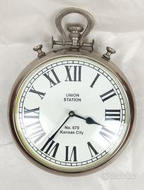 Orologio da parete stile orologio da tasca 
