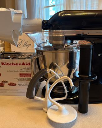 KitchenAid planetaria artisan con tritatutto.