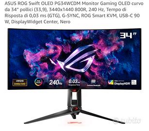 ASUS ROG Swift OLED 34 3440×1440