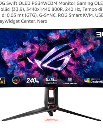 ASUS ROG Swift OLED 34 3440×1440
